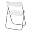 Kit com 2 Cadeiras dobráveis Fort para restaurante e espaços comerciais - Branco