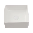 Kit Cuba de Apoio Slim Crisoprásio e Torneira Misturador Monocomando Baixa Madeira Pingoo.casa - Branco e Prata