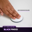 Kit Cuba de Apoio Slim Retangular com Válvula de Escoamento e Torneira Monocomando Baixa Paraná Pingoo.casa - Branco e Prata