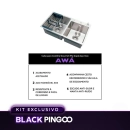 Kit Cuba Dupla Gourmet Awá e Torneira Misturador Monocomando Iriri Pingoo.casa - Prata