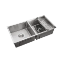 Kit Cuba Dupla Gourmet Tukano e Torneira Misturador Monocomando Muru Pingoo.casa - Prata