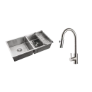 Kit Cuba Dupla Gourmet Tukano e Torneira Misturador Monocomando Muru Pingoo.casa - Prata