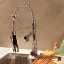 Kit Cuba Gourmet para Cozinha com Acessórios e Lixeira Aço Inox 201 57x43cm Guarani e Torneira Misturador Monocomando Munim Prata