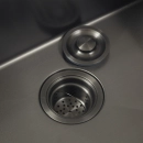Kit Cuba Gourmet Terena 58x45cm e Calha Waiana Embutida 60x19cm Preto Aço Inox 304