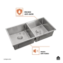 Kit Cuba Para Cozinha Gourmet e Grade de Proteção Tukano