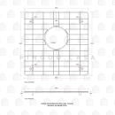 Kit Cuba Para Cozinha Gourmet e Grade de Proteção Tukano