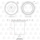 Kit Cuba para Cozinha Gourmet Pia Dupla Aço Inox com Acessórios Tábua de Corte Lixeira 5L Ticunas e Torneira Monocomando Gourmet Munim Prata