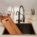 Kit Tanque Aço Inox 304 e Tábua de Apoio Pacajás Preto
