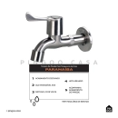Kit Tanque Aço Inox Atikum e Torneira Paranaíba Prata