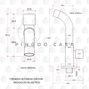 Kit Tanque Aço Inox e Torneira Capivari Prata