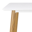 Mesa alta bancada retangular 60 x 120 cm - Branco