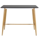 Mesa alta bancada retangular 60 x 120 cm - Preto