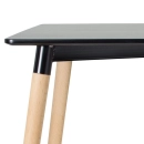 Mesa de jantar retangular Eames - 60 x 120 cm - Preto