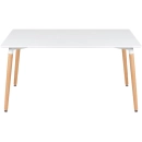 Mesa de jantar retangular Eames Eiffel - 80 x 140 cm - Branco