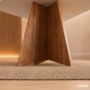 Mesa de jantar Siena Laráz Retangular com tampo Off White 120x80 cm
