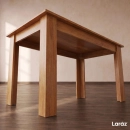 Mesa de Jantar Valência Laráz Retangular com tampo em Madeira 135x75 cm