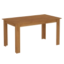 Mesa de Jantar Valência Laráz Retangular com tampo em Madeira 135x75 cm