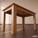 Mesa de Jantar Valência Laráz Retangular com tampo em Madeira 135x75 cm