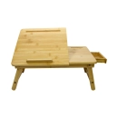 Mesa Para Laptop Dobrável Bambu - Mimo Style