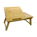 Mesa Para Laptop Dobrável Bambu - Mimo Style