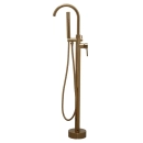 Misturador Monocomando de Piso para Banheira Uraim Dourado