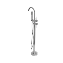 Misturador Monocomando de Piso para Banheira Uraim Prata