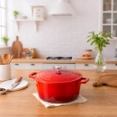 Panela Caçarola Antiaderente Inox 28cm Cook&Chef - Mimo Style