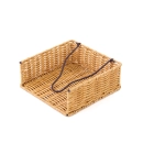 Porta Guardanapo Com Peso Rattan Iron - Mimo Style