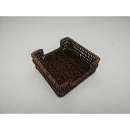 Porta Guardanapo Rattan Rustic 15cm - Mimo Style