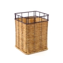 Porta Utensílios Rattan Iron - Mimo Style