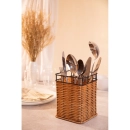 Porta Utensílios Rattan Iron - Mimo Style