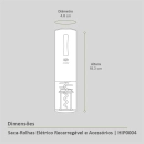 Saca Rolha Elétrico Recarregável USB com Acessórios Avera