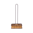 Suporte Papel Toalha Rattan Iron - Mimo Style