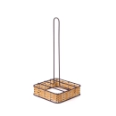 Suporte Papel Toalha Rattan Iron - Mimo Style