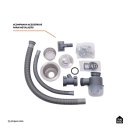 Tanque de Aço Inox 304 Pacajás 64x54 Prata