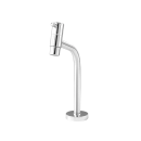 Torneira de banheiro baixa Aurá Pingoo.casa - Prata 