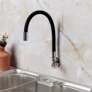 Torneira de cozinha flexivel parede Itaguari Pingoo.casa - Prata