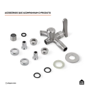 Torneira para área externa de parede Guariba Pingoo.casa - Prata