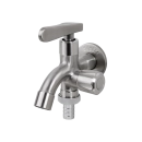 Torneira para área externa de parede Guariba Pingoo.casa - Prata