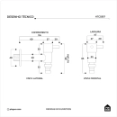 Torneira para área externa de parede Tapauá Pingoo.casa - Prata