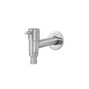 Torneira para área externa de parede Tapauá Pingoo.casa - Prata