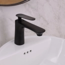Torneira para Banheiro Misturador Monocomando Baixa Caeté Preto