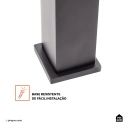 Torneira para Banheiro Misturador Monocomando Purangi Alta - Preto