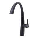 Torneira para Cozinha Gourmet Misturador Monocomando Extensível Juruá Preto