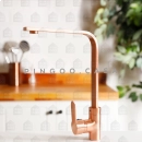 Torneira para Cozinha Gourmet Misturador Monocomando Tapajós Dourado Rose