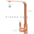 Torneira para Cozinha Gourmet Misturador Monocomando Tapajós Dourado Rose
