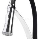 Torneira para Cozinha Gourmet Misturador Monocomando Solimões Prata e Preto