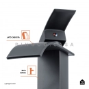 Torneira para Banheiro Cascata Misturador Monocomando Baixa Paraná Preto