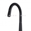 Torneira para Cozinha Gourmet Misturador Monocomando Extensível Em Aço Inox 304 Fosco Apurema Preto