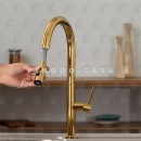 Torneira para Cozinha Misturador Monocomando Pauini Dourado